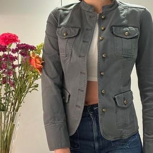 White House black market army jacket